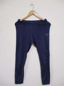 ●　　NIKE　ナイキ　DRI-FIT　● 　レギンスパンツ　■　レディース　M　パープル（30123）