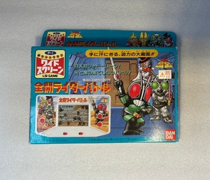  new goods unused Game & Watch opening fully rider Battle Kamen Rider Bandai prompt decision 