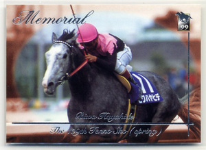 biwa is yahiteM13 memorial card silver character Bandai Thoroughbred Card 99 year on half period version Okabe . male heaven ..( spring ) photograph image horse racing card prompt decision 