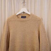 70s vintage PENDLETON Shetland Wool knit Lサイズ MADE IN USA ペンドルトン シェットランドウール セーター_画像2