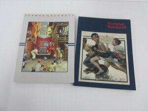 ▼　【図録2冊 ノーマン・ロックウェル展 カタログ 1992年 1997年 Norman Rockwell】151-02301