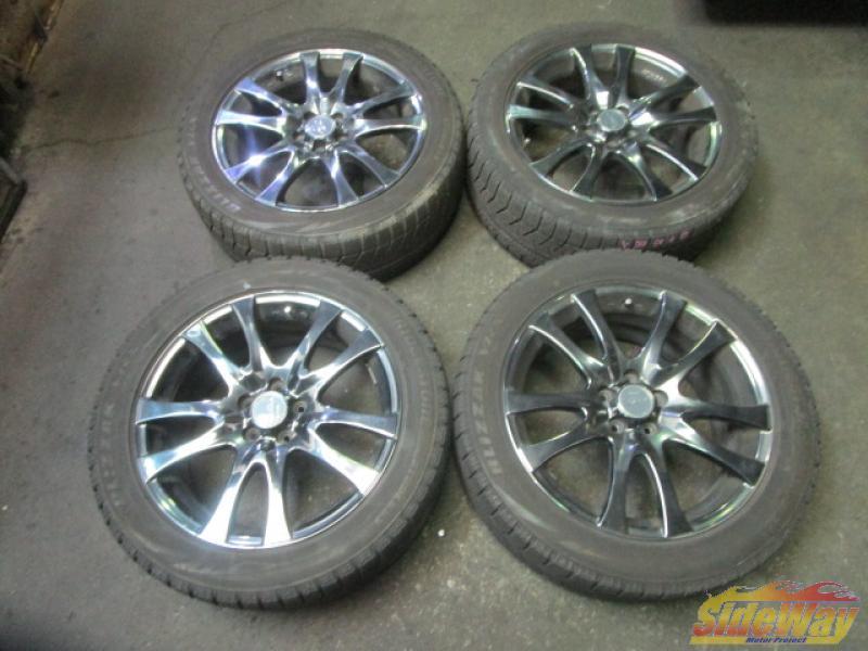 海外 正規品】 現状販売 WORK 発送 STEEZ 17×7 +45 ワーク PCD100/4H