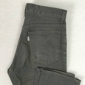 Levi's リーバイス 519-45 日本製 00年 グレー ピケ コットン パンツ W31 ジップフライ