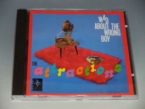□ THE ATTRACTIONS ジ・アトラクションズ MAD ABOUT THE WRONG BOY 輸入盤CD/*盤キズ目立ちます