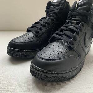 新品 2022SS UNDERCOVER ナイキ NIKE DUNK HI 1985 ダンク ハイ 85 アンダーカバー 黒 ブラック メンズ 25㎝ US7 スニーカー 送料無料の画像2