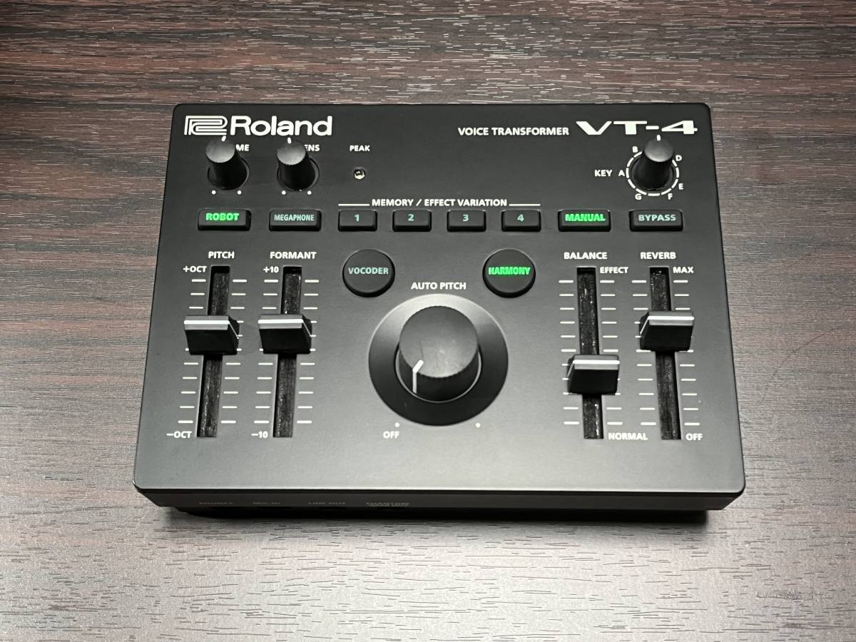 送料無料 Roland VT-4 超フルセットほぼ未使用 動作確認のみ