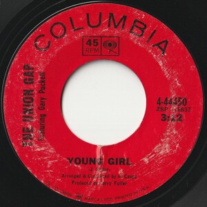 Gary Puckett & The Union Gap Young Girl / I'm Losing You Columbia US 4-44450 201456 ROCK POP ロック ポップ レコード 7インチ 45