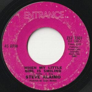 Steve Alaimo When My Little Girl Is Smiling / Gemini Entrance US ZS7 7501 201534 ROCK POP ロック ポップ レコード 7インチ 45