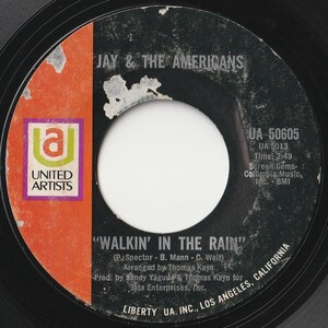 Jay & The Americans Walkin' In The Rain United Artists US UA 50605 201504 ROCK POP ロック ポップ レコード 7インチ 45