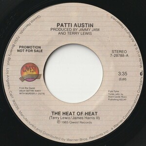 Patti Austin The Heat Of Heat (Edit) / The Heat Of Heat (Edit) Qwest US 7-28788 201444 SOUL ソウル レコード 7インチ 45