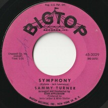 Sammy Turner Always / Symphony Bigtop US 45-3029 201331 R&B R&R レコード 7インチ 45_画像2