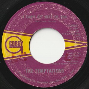 Temptations I Can't Get Next To You Gordy US G-7093 201585 SOUL FUNK ソウル ファンク レコード 7インチ 45