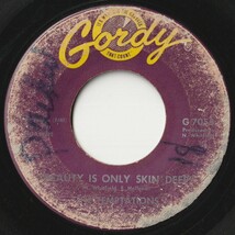 Temptations Beauty Is Only Skin Deep / You're Not An Ordinary Girl Gordy US G 7055 201538 SOUL ソウル レコード 7インチ 45_画像1