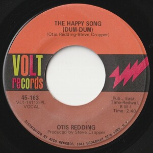 Otis Redding The Happy Song (Dum-Dum) / Open The Door Volt US 45-163 201600 SOUL ソウル レコード 7インチ 45