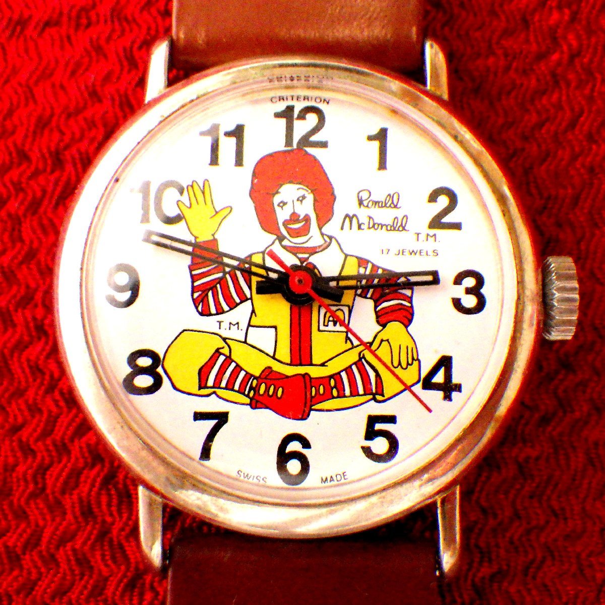 マクドナルド ハンバーグラー 腕時計