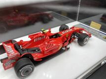 ラクーンファクトリー タメオ 1/43 完成品 フェラーリ f2007 オーストラリアgp ライコネン_画像6