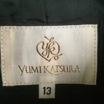 YUMI KATSURA 桂由美 美品 スパンコール使いシルクジャケット_画像4