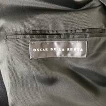 OSCAR DE LA RENTA オスカー デ ラ レンタ メキシコ製 メンズ カシミヤブレンド ジャケット 良品 size 40_画像5