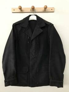 A.P.C. アーペーセー フランス製 メンズ 比翼フルジップジャケット エポレット付き size M