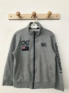 canterbury カンタベリー ジュニア フルジップ トレーナー ワッペン付き 美品 size 130