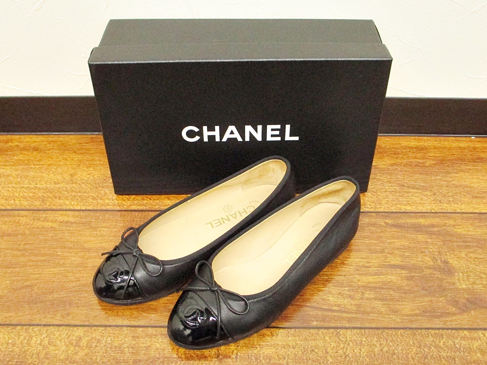 ヤフオク! -シャネル エナメルシューズの中古品・新品・未使用品一覧
