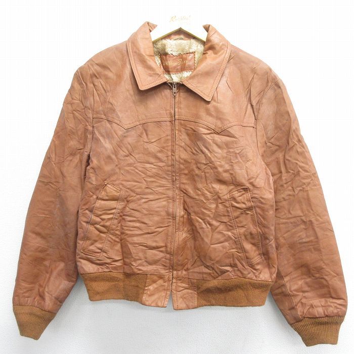 春の新作春の新作VINTAIGE CLUB レトロ古着 クラシック 3Bレザー