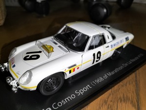 アシェット スペシャルスケール1/24 マツダ コスモ スポーツ No.19 1968 マラソン・デ・ラ・ルート出場車