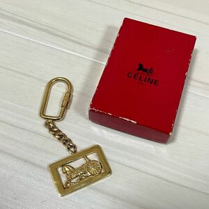 ★希少★ CELINE セリーヌ ヴィンテージ ビンテージ キーホルダー キーケース イタリア製 / ブレスレット リング