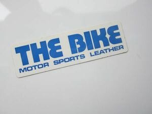 THE BIKE ザ バイク MOTOR SPORTS LEATHER ステッカー/デカール 自動車 バイク オートバイ レーシング ビンテージ S31