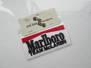 Marlboro マルボロ タバコ ロゴ チームマクラーレン ワッペン/ビンテージ 自動車 整備 レーシング チーム フェラーリ 170