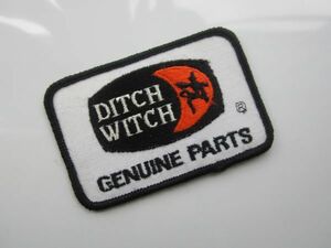 ビンテージ Ditch Witch GENUINE PARTS 建設機械 企業 ロゴ ワッペン/刺繍 自動車 バイク オートバイ 古着 アメカジ 171