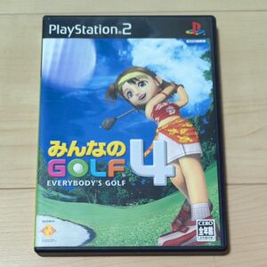 【PS2】 みんなのGOLF4 プレステ2 PS2 みんなのゴルフ4 中古ソフト