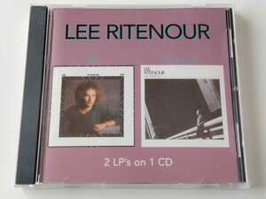 【05年リイシュー2in1希少盤】Lee Ritenour / RIO(79年作)/On The Line(83年作/DIRECT CUTTING音源初CD化) WOUNDED BIRD RECORDS WOU310 