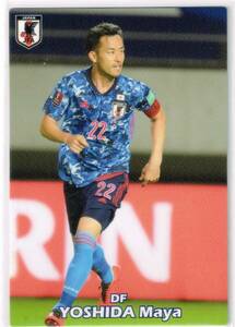 2022 カルビー サッカー 日本代表 チーム チップス カード #19 シャルケ04 吉田麻也