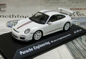 ★レア絶版*ディーラー限定*世界80台*Minichamps*1/43*Porsche 911 GT3 RS 4.0 2011 ホワイト