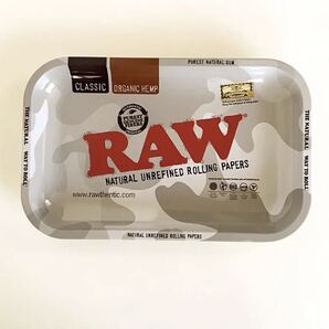 ◆送料無料◆新品 RAW 正規品 メタルトレイカモスモール 手巻きタバコ トレー 喫煙具