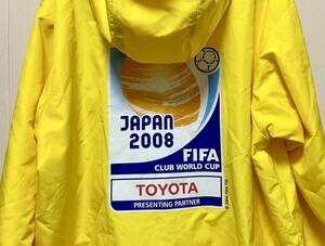 FIFAクラブワールドカップ2008アディダスadidasナイロンパーカージャケット O