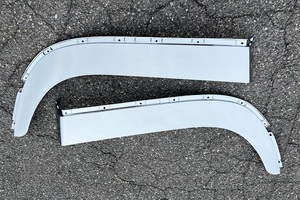 * new goods = Mitsubishi Fuso 17 Super Great me plating fender shield one body type left right set :FUSO-21