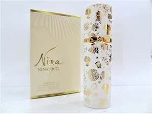 ニナリッチ ニナ 香水 パフューム 7.5ml. -.25 FL.OZ 総重量約38g NINA RICCI Nina PARFUM ☆P