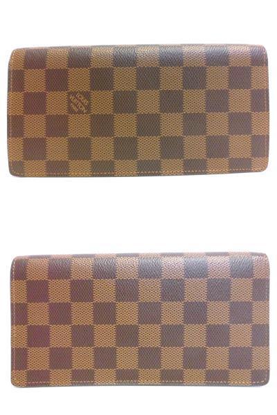 美品! ルイヴィトン ダミエ ポルトフォイユブラザ 長財布 N60017 LOUIS VUITTON ☆P 美品! ルイヴィトン ダミエ ポルトフォイユブラザ 長財布 N60017 LOUIS VUITTON ☆P