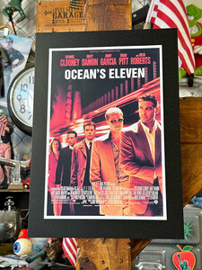ハリウッドポスター #0044　映画「オーシャンズ11」劇場版ポスター　B4サイズ　※専用フレームは別売です