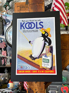 ハリウッドポスター　#0228　クール　ペンギン　企業広告シリーズ　B4サイズ　※専用フレームは別売です