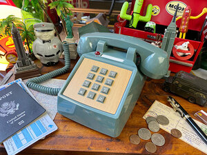 mo-teru phone ( retro green ) # american miscellaneous goods America miscellaneous goods 