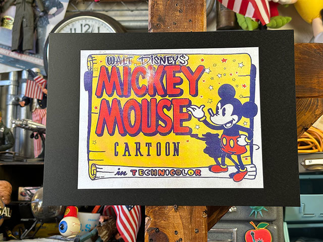 2023年最新】ヤフオク! -ミッキーマウスポスターの中古品・新品・未