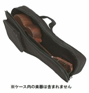 [A]KC* сопрано укулеле для gig сумка *gig кейс * прокладочный материал ввод * укулеле кейс * укулеле gig сумка * черный *CU-180/BK