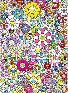 村上隆 ポスター 【An Homage to Yves Klein, Multicolor B】 Takashi Murakami / Edition 300 / Signed.