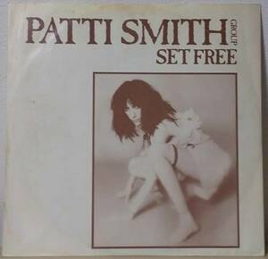 Patti Smith Group - Set Free UK Ori. 12inch Arista ARIST 12197 パティ・スミス 1978年 Television, MC5