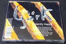 Bjork - [ミニポスター付] Violently Happy UK Ori. CD One Little Indian - 142 tp 7 cdl ビョーク 1994年 Sugarcubes_画像2