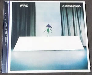 [未開封] WIRE - Chairs Missing(1978) US盤 Remastered Digipak CD 843190000517 ワイアー 2006年 DOME, Colin Newman シュリンク未開封