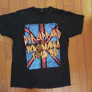 デフ・レパード Def Leppard Tシャツ ヴィンテージ 80's DEF LEPPARD "PYR MANIA" バンドツアー